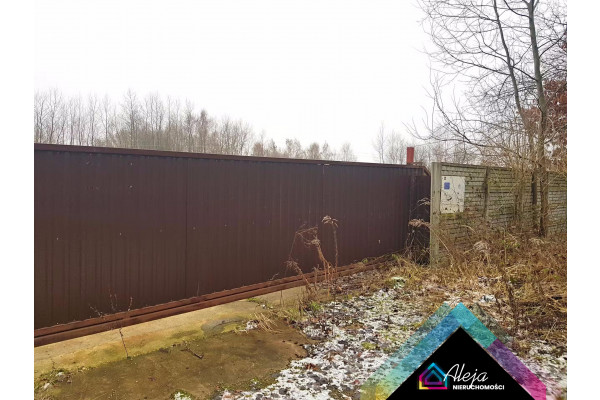 częstochowski, Kruszyna, Jacków, Działka budowlana ogrodzona 63zł/m2 26km od Cz-wy.