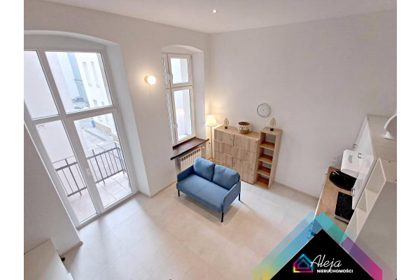 śląskie, Częstochowa, Berka Joselewicza, Kawalerka w Centrum z antresolą