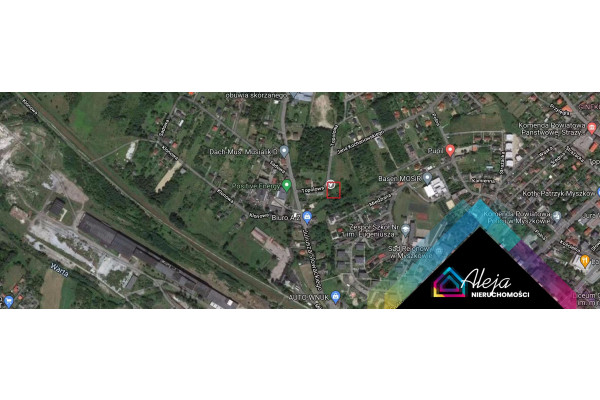 myszkowski, Myszk&oacute;w, Działka budowlana w cichej okolicy blisko centrum Myszkowa