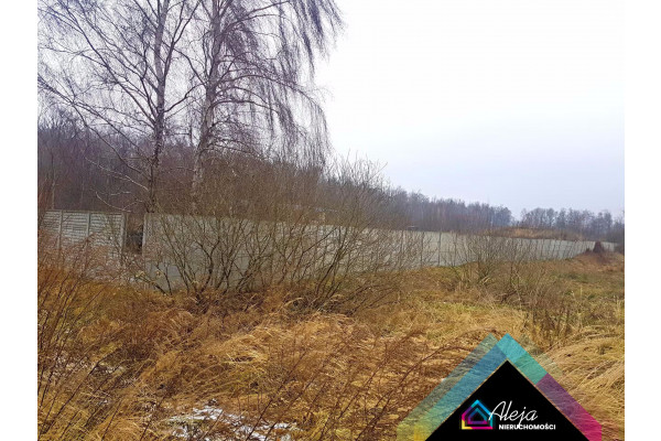 częstochowski, Kruszyna, Jack&oacute;w, Działka budowlana ogrodzona 63zł/m2 26km od Cz-wy.
