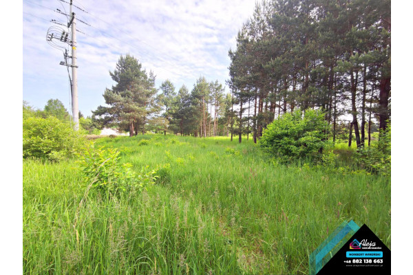 śląskie, częstochowski, Konopiska, Działka budowlana w Konopiskach