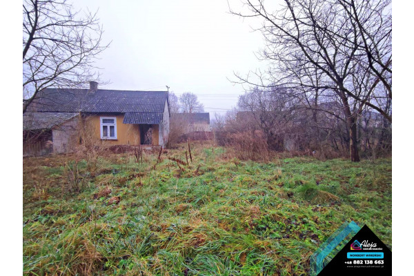 śląskie, częstochowski, Kłomnice, Garnek, Ogromna działka ze starym domem