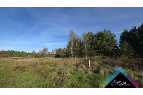 częstochowski, Starcza, Rudnik Mały, szeroka działka pod budowę domu