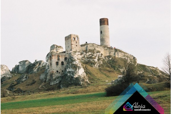 śląskie, częstochowski, Olsztyn, Olsztyn działka na sprzedaż