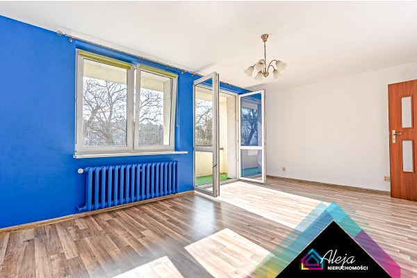 śląskie, Częstochowa, Śr&oacute;dmieście, Glogera, Duże 2 pokojowe mieszkanie.zamykany parking.Centrum Częstochowy