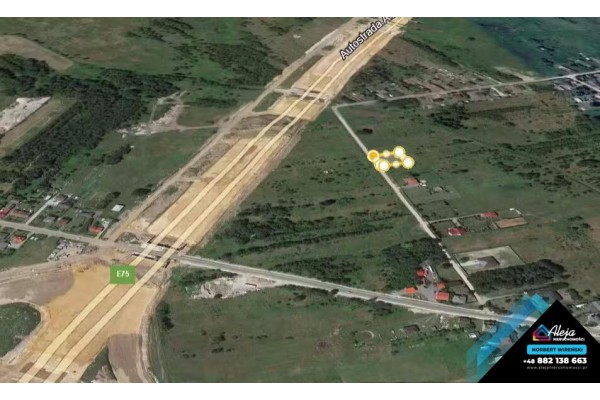 śląskie, Częstochowa, Dźb&oacute;w, Działka przemysłowo - usługowa blisko autostrady