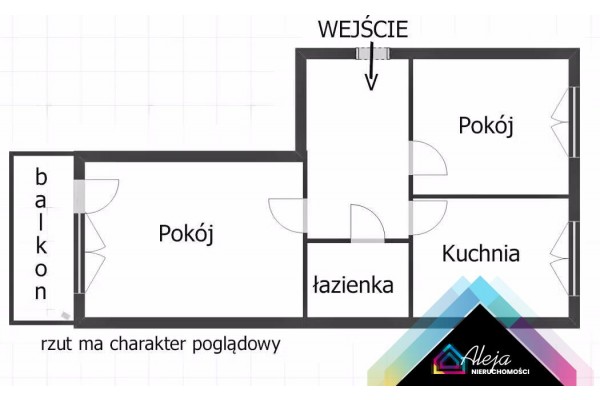 Częstochowa, Iwaszkiewicza, Duże 2 pokoje.Parter.P&oacute;łnoc B.