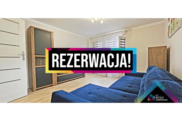 Częstochowa, Kiedrzyńska, 2 pokojowe urządzone mieszkanie na 1000-leciu