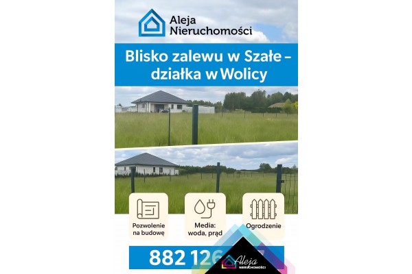 kaliski, Godziesze Wielkie, Wolica, Działka z potencjałem &ndash; media i projekt!