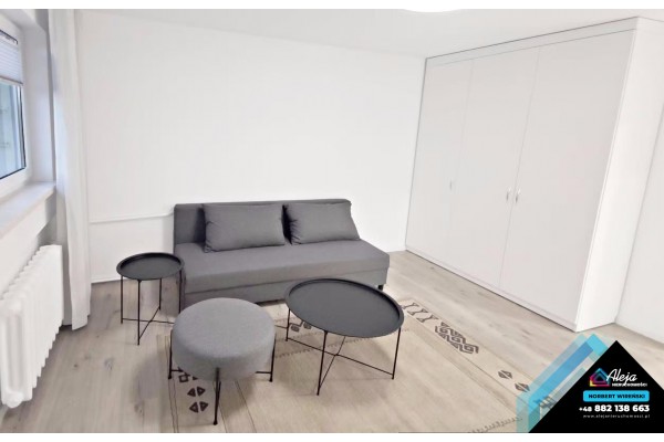 śląskie, Częstochowa, Tysiąclecie, Kompaktowe mieszkanie z balkonem przy promenadzie