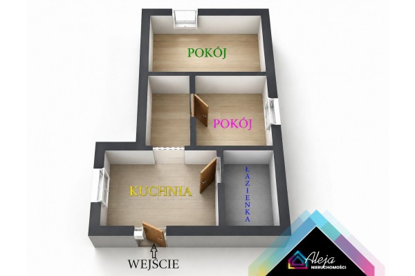 częstochowski, Mst&oacute;w, Jaskr&oacute;w, Starowiejska, 2 pokojowe po remoncie.Jaskr&oacute;w